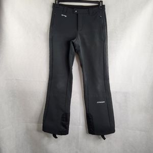 Spyder Snow Pants Black Soft Shell Black Size 8 Snowboard Ski